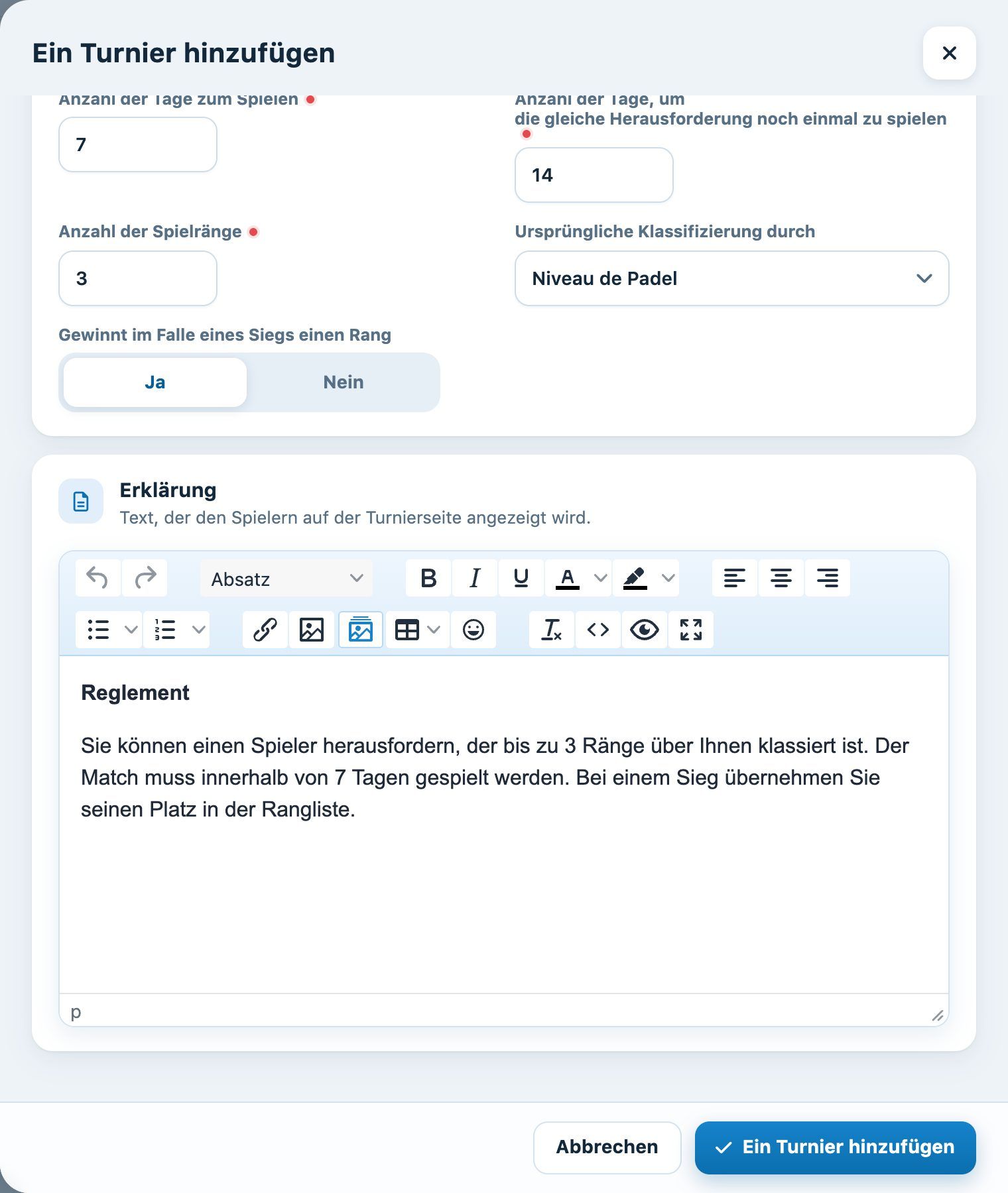 Karten Regeln der Herausforderungen und Erklärung